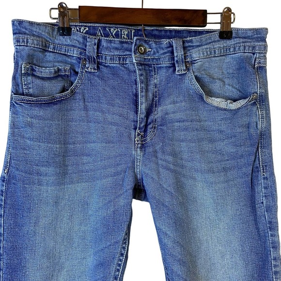 TX Axel Relaxed Straight Medium Wash Jeans - Men's Size 32 - Picture 2 of 9